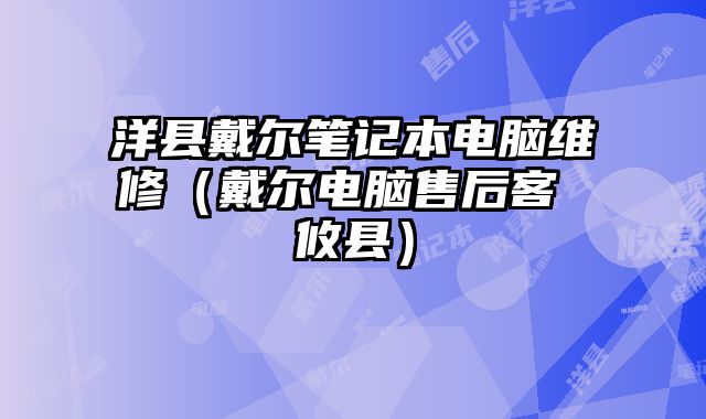 洋县戴尔笔记本电脑维修（戴尔电脑售后客 攸县）